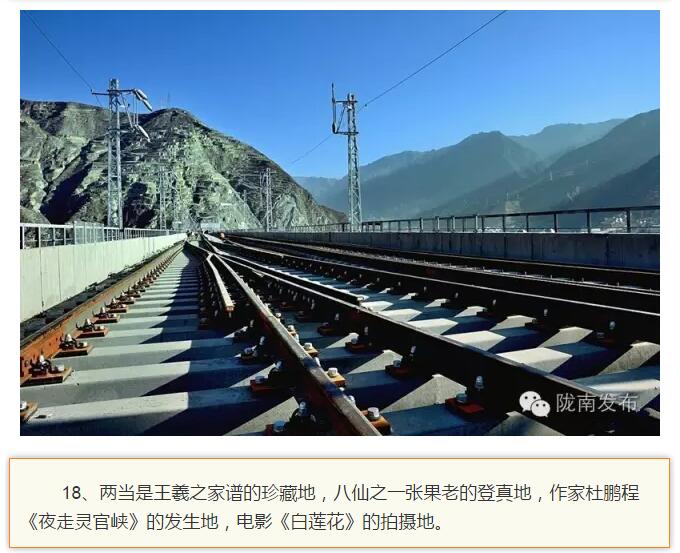 蘭渝鐵路最早由孫中山先生提出？在隴南，你不知道的事兒還有……